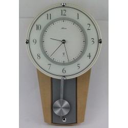 Horloge murale Atlanta à balancier radio-pilotée 40 cm - Style moderne