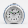 Réveil gris et bleu Vedette 204.1043.09 – Silencieux avec snooze