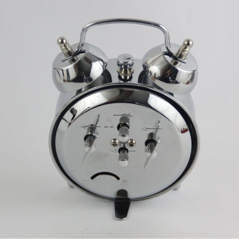 Réveil mécanique à cloches sans pile Vedette Londres