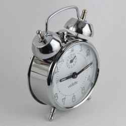 Réveil mécanique à cloches sans pile Vedette Londres