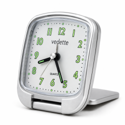 Réveil de voyage Vedette Dublin – Chiffres lumineux
