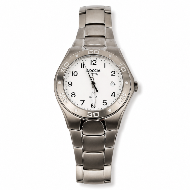Montre Homme Titane Hypoallergénique Boccia 3508-08