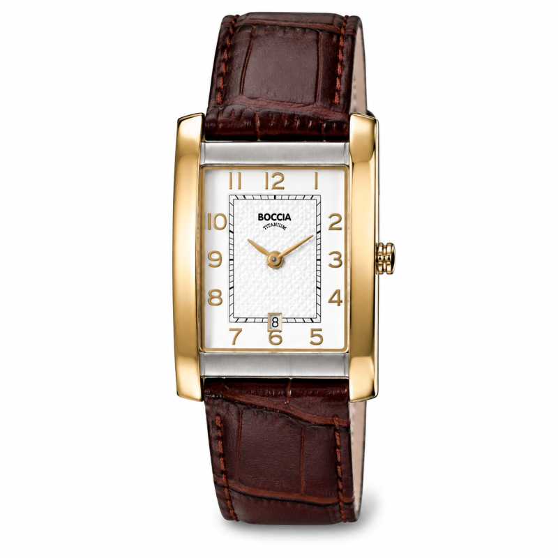 Montre femme Boccia B3141-02 en titane avec date