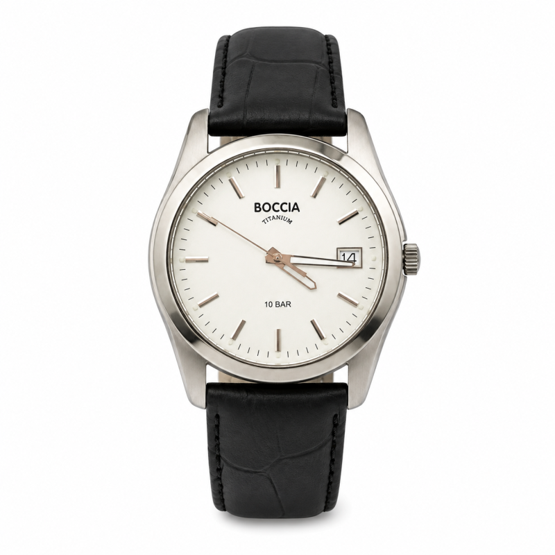 Montre Homme Titane Hypoallergénique Boccia Aéro B3548-01